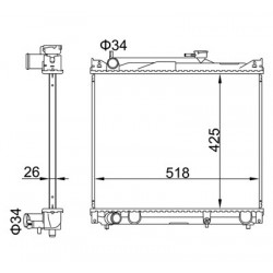 HŰTŐ VITARA 2.0I V6 97- 17700-77E00