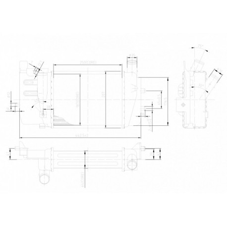 INTERCOOLER TOYOTA VERSO 10- 179400N070