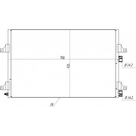 ESPACE 2.0 LÉGKONDICIONÁLÓ HŰTŐSZEKRÉNY 02- 8200033733