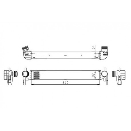 INTERCOOLER IBIZA 1.4TDI 08- 6R0.145.805