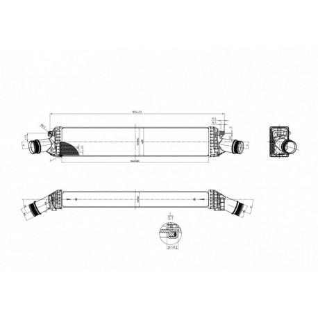 INTERCOOLER AUDI A4 3.0TDI 07- 8K0.145.805E
