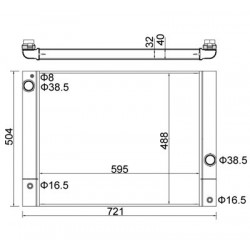 BMW 523I HŰTŐSZEKRÉNY 02- 1711.4.513.781