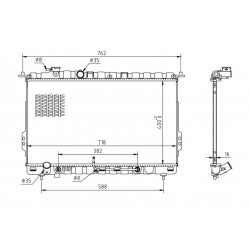 HYUNDAI SONATA 2.0 16V HŰTŐ 98-/AUTO 25310-38050