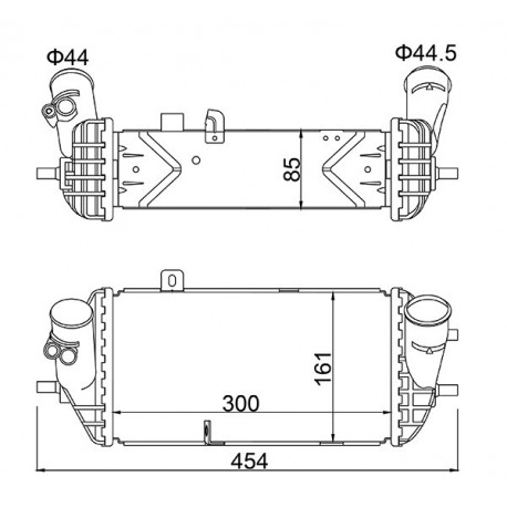 HYUNDAI I20 INTERCOOLER 14- 282712A640