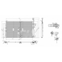 ANTARA 2.0CDTI LÉGKONDICIONÁLÓ RADIÁTOR 06- 20759647