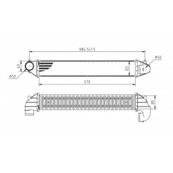 SHARAN 1.9TDI INTERCOOLER 00-03 1109138