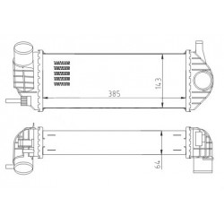 INTERCOOLER KANGOO 1.5DCI 08- 8200382109