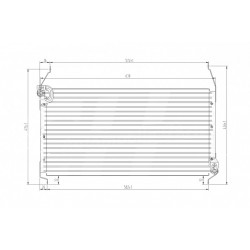 LÉGKONDICIONÁLÓ RADIÁTOR BRAVO 95-99 7774261
