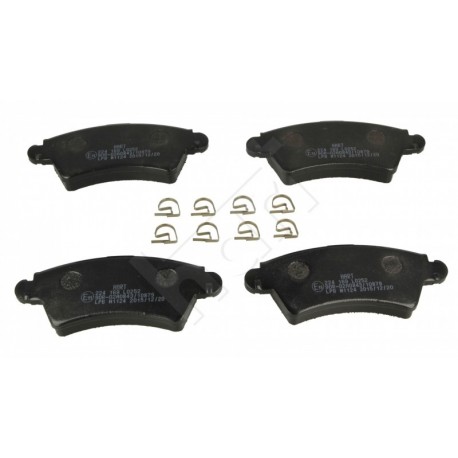 ELSŐ FÉKBETÉTEK P206 2.0HDI 98- 4251-52