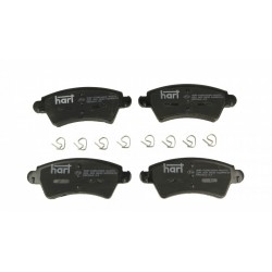 ELSŐ FÉKBETÉTEK P206 2.0HDI 98- 4251-52