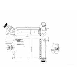 INTERCOOLER DACIA DOKKER 12- 14461B680C