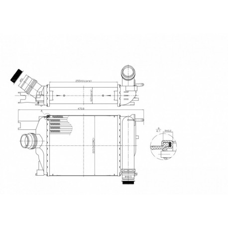 INTERCOOLER DACIA DOKKER 12- 14461B680C