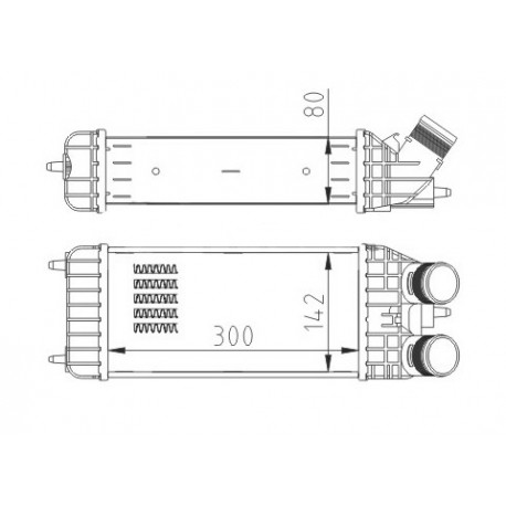 INTERCOOLER PEUGEOT 207 1.6 06- 0384.N8