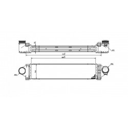 INTERCOOLER VOLVO S80 06- 30741052