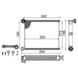 FŰTÉS PEUGEOT 308 07- 6448.S4