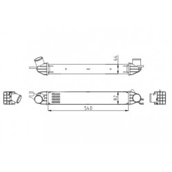 INTERCOOLER COOPER S 1.6 06- 1751.2.751.277