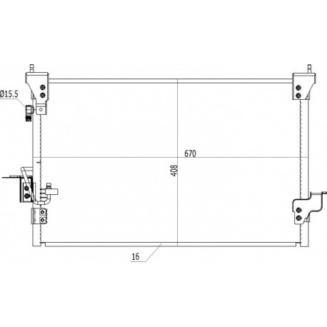 KLÍMAHŰTŐ DISCOVERY 2.5TD5 99- JRB100790