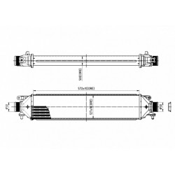 UTÓHŰTŐ GRANDE PUNTO 1.9TD 05- 1302225