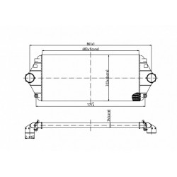 INTERCOOLER SZAKÉRTŐ 1.9TD 95- 0384.E7