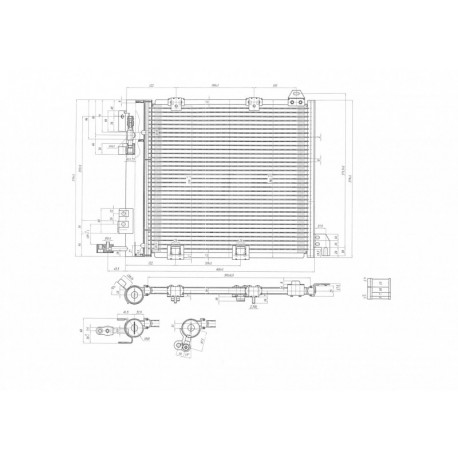 A/C RADIÁTOR ASTRA G 1.7,2.0D 99- 1850056