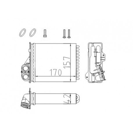 FŰTÉS LOGAN 1.5DCI 07- 6001547484