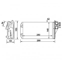 FŰTÉS CITREON C3 03- 6448.K9