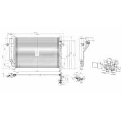 GETZ KLÍMABERENDEZÉS RADIÁTOR 1.5CRDI 03- 976061C300