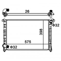 MINI COOPER 1.6I 16V HŰTŐ 01- 1710.7.509.714