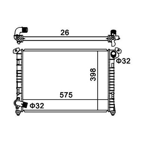 MINI COOPER 1.6I 16V HŰTŐ 01- 1710.7.509.714