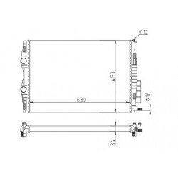 HŰTŐSZEKRÉNY MEGANE 2.0DCI 05- 8200325007