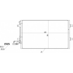 C30,S40,V50 04- KLÍMAHŰTŐ RADIÁTOR C30,S40,V50 04- 31292022