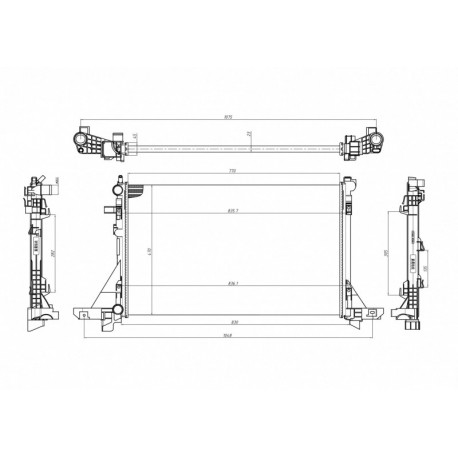 RADIÁTOR OPEL MOVANO B 10- 2140000Q2A