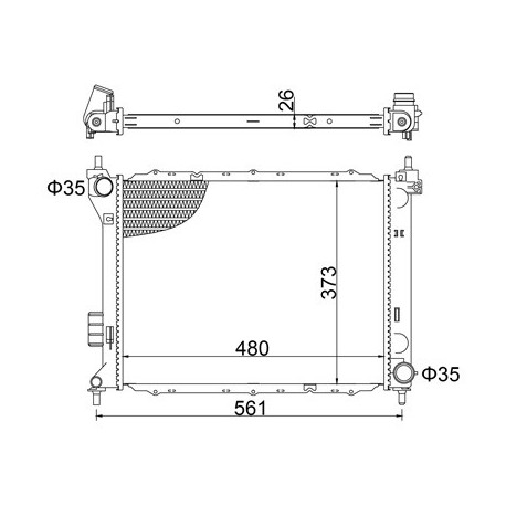 HYUNDAI I20 HŰTŐ 1.4-1.6 CRDI 09- 25310-1J200