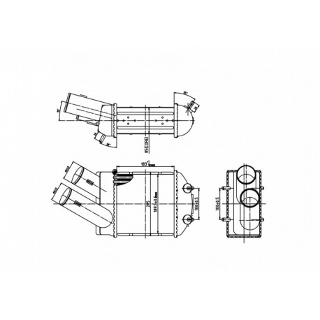 INTERCOOLER MEGANE 1.9DCI 01- 7700838130