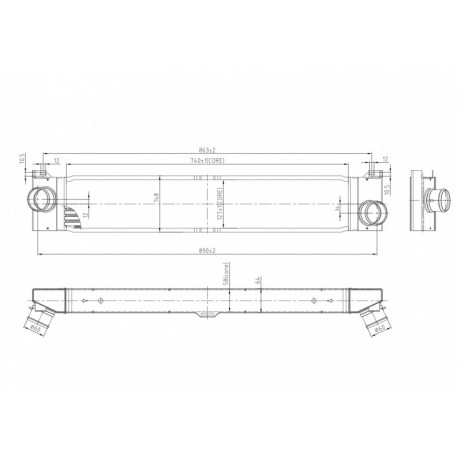 INTERCOOLER DUCATO 2.2-3.0JTD 06 0384.K1