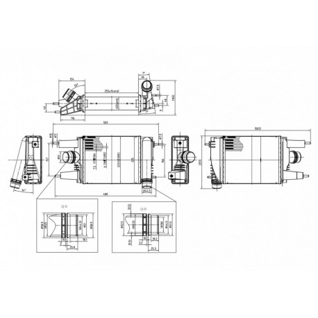 INTERCOOLER JUKE 1.2DIG-T 14- 144613ZU0A