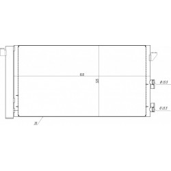 LÉGKONDICIONÁLÓ RADIÁTOR PANDA 03- 46798100