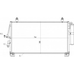OUTLANDER KLÍMABERENDEZÉS RADIÁTOR 03- MN124248