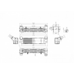 INTERCOOLER BMW 5 F11/F18 10- 17117618769