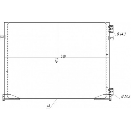 LÉGKONDICIONÁLÓ RADIÁTOR FORGALOM 1.9DTI 01- 27650-00QAG