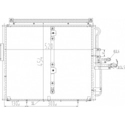 HŰTŐRADIÁTOR DB 124 89-97 1248301670