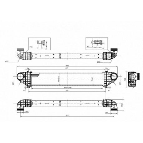 INTERCOOLER VOLVO S40-V50 04- 30636847