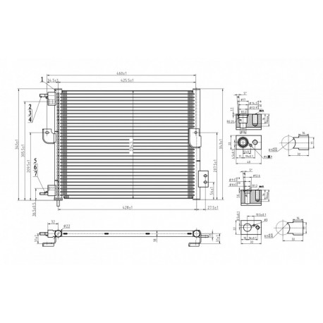KLÍMA RADIÁTOR ATOS 1.0 12V 98-00 9760602000