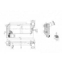 INTERCOOLER FORD C-MAX 10- 1796565