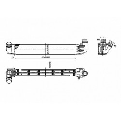 INTERCOOLER DACIA DUSTER 10- 8200880552