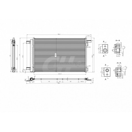 KLÍMA RADIÁTOR PEUGEOT 308 07- 6455.HW