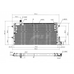 A/C RADIÁTOR PASSAT 93-97 3A0.820.413A