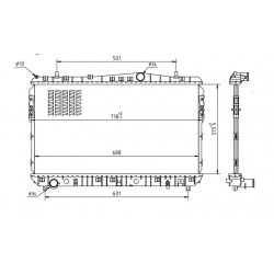 LACETTI 1.4I 16V HŰTŐ 05- 96433350