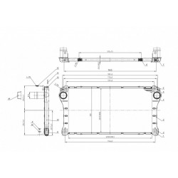 INTERCOOLER COROLLA 2.0D4D 07- 17940-0R020
