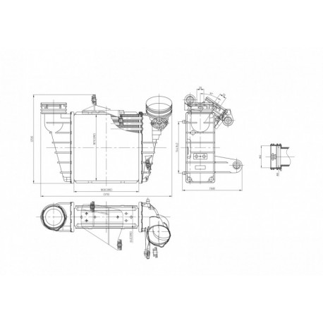 INTERCOOLER FABIA 1.9TDI 07- 6Q0.145.804B